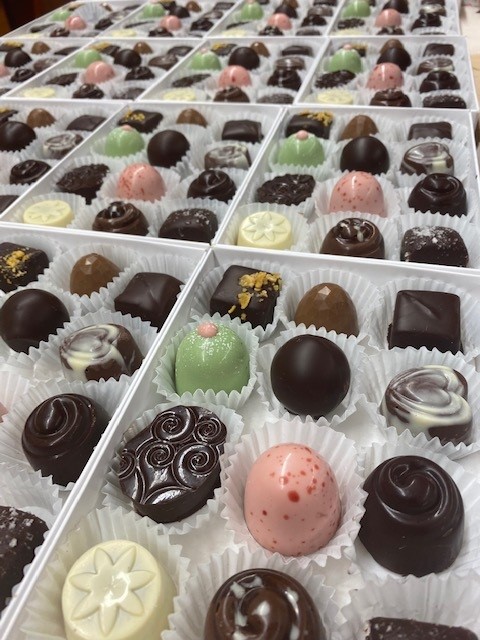 Naturpralinens chokladpraliner