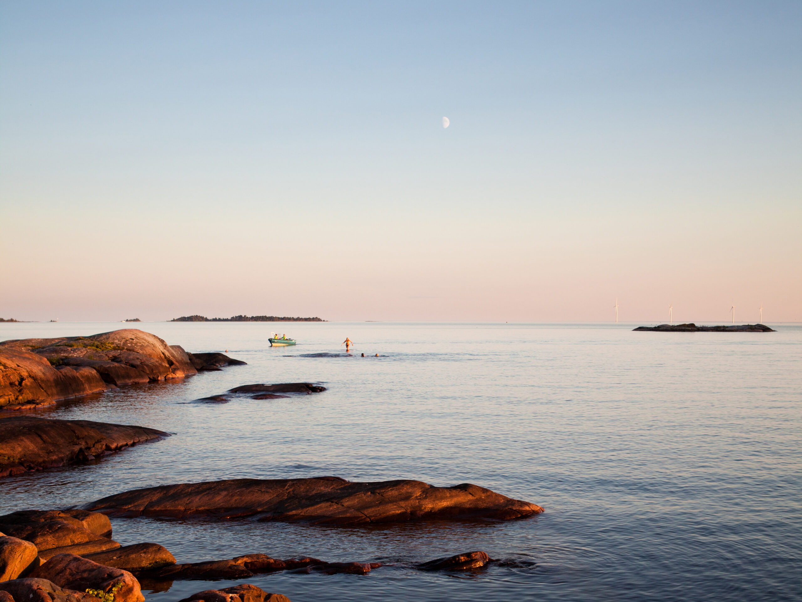 Solnedgång vid vänern