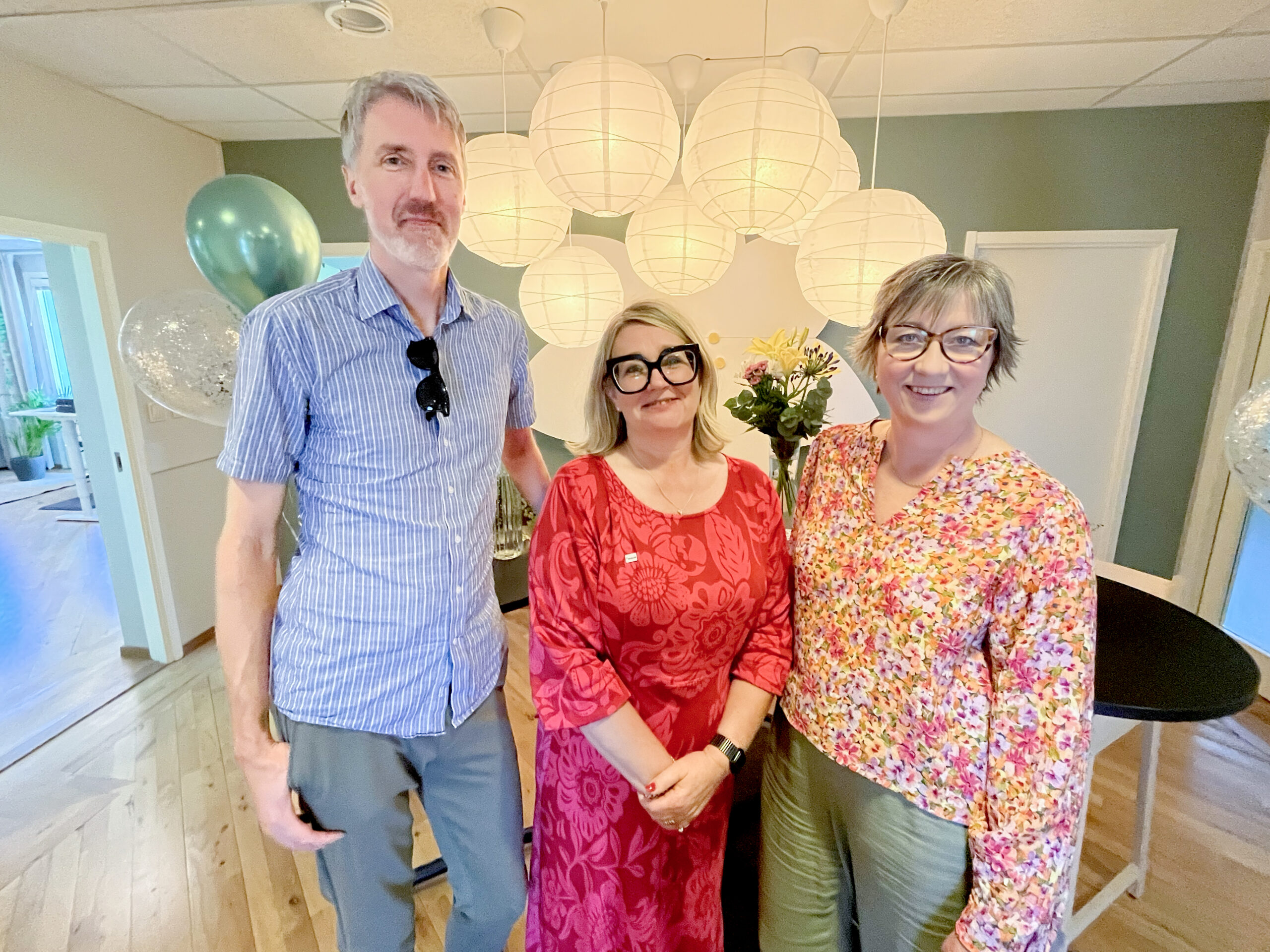 Erik Evestam Mia Landin och Stina Höök