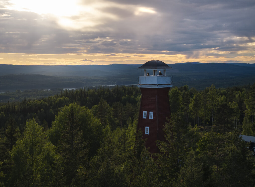 Utsikt vid big hill lodge