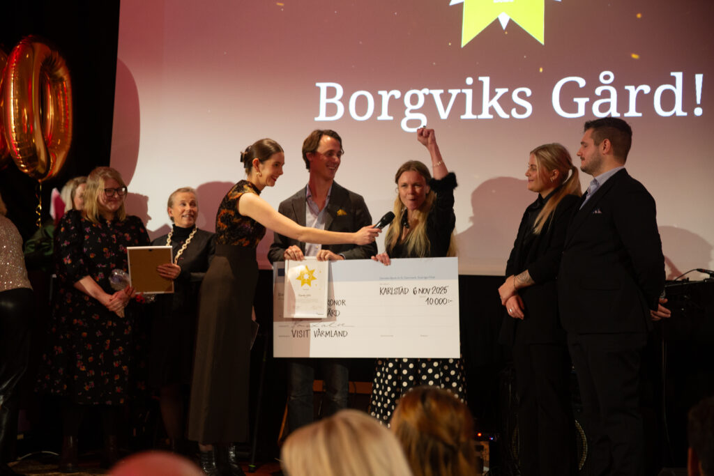 Borgviks gård vinner Värmlands Turismpris 2026