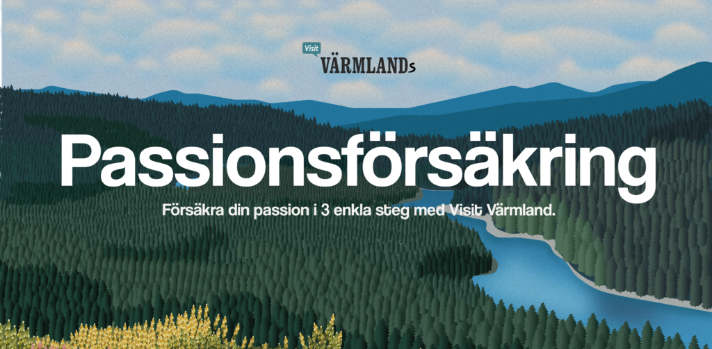 Grafisk bild med testen Passionsförsäkring